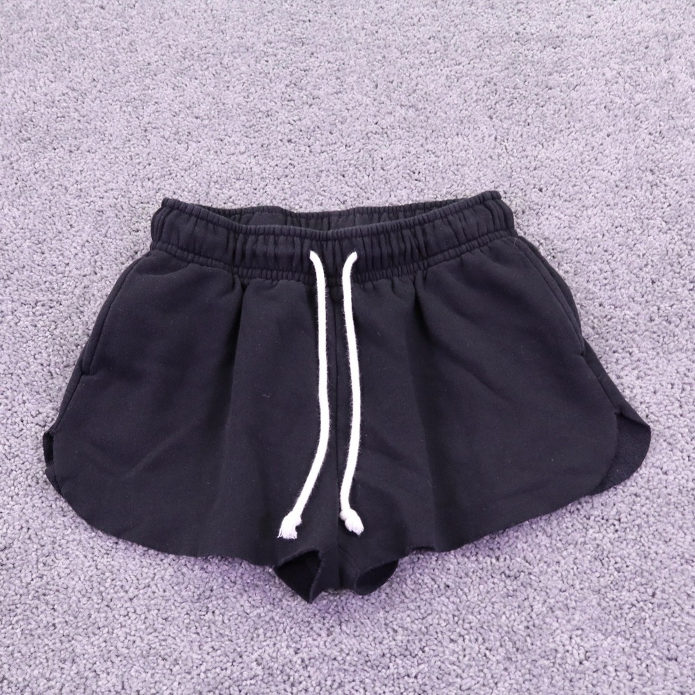 Wild Fable Sweat Shorts Womens Medium Black Casual Lounge Athletic Fleece Cotton